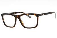 Gucci Gucci Eyeglasses Square Full Rim, Black Frame and Clear Demo Lenses Lens GG1445O001