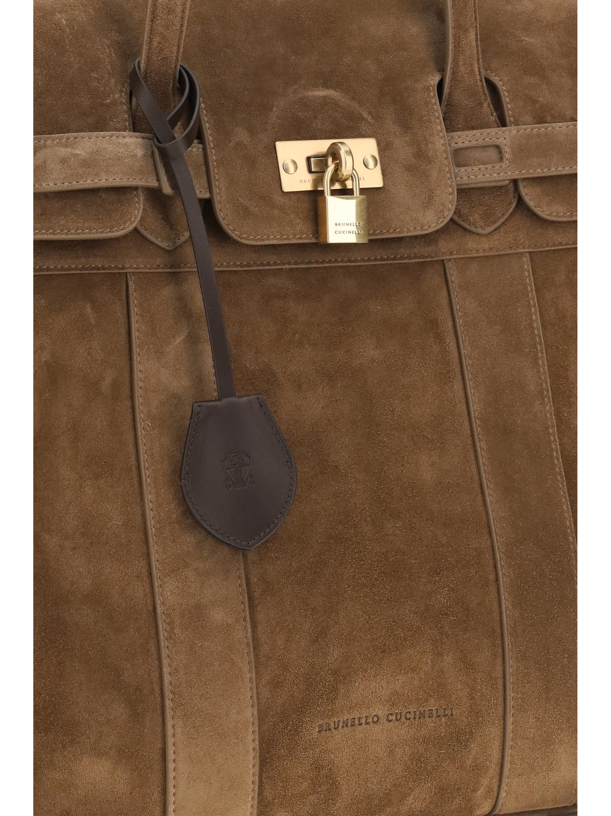 Brunello Cucinelli Women Explorer Suede Travel Bag