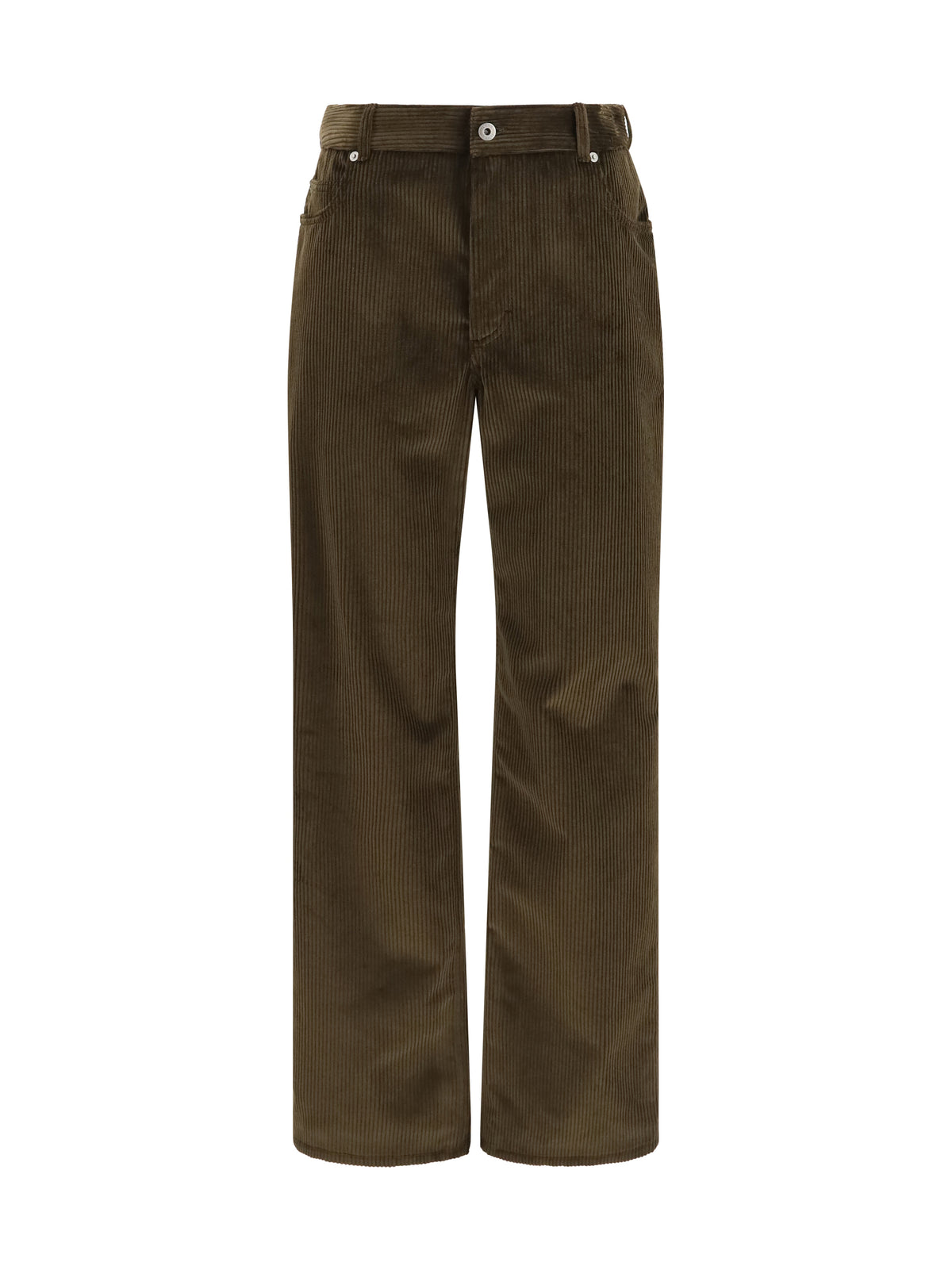 Loewe Women Cotton Corduroy Pants