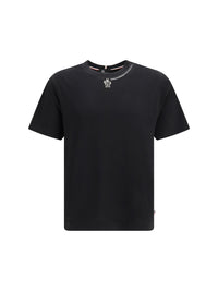 Moncler Grenoble Men Cotton T-Shirt With Logo