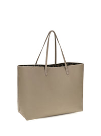 Fendi Women Medium Roll Roman Leather Shopping Bag