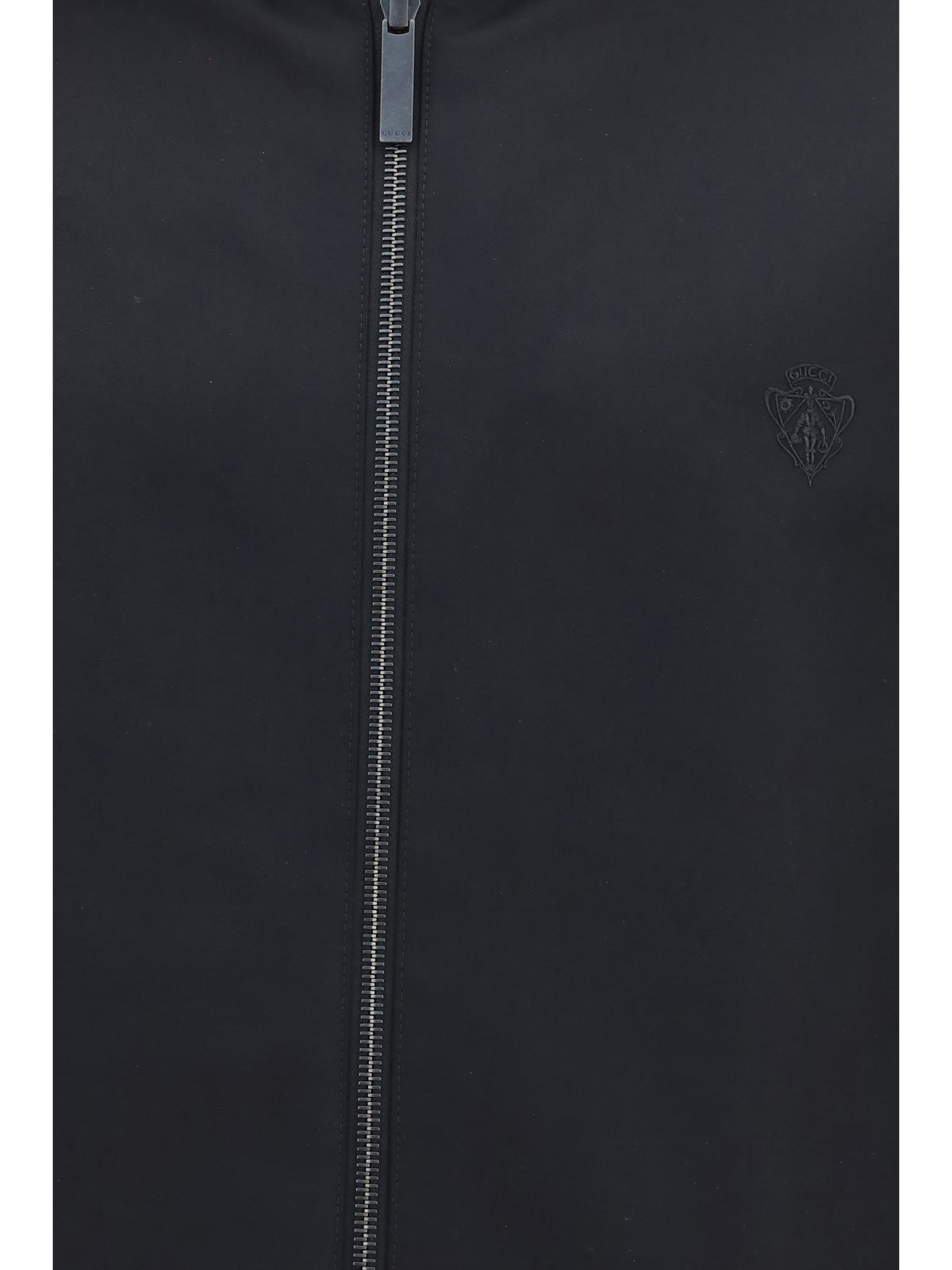 Gucci Men Reversible Zip Jacket In Cotton