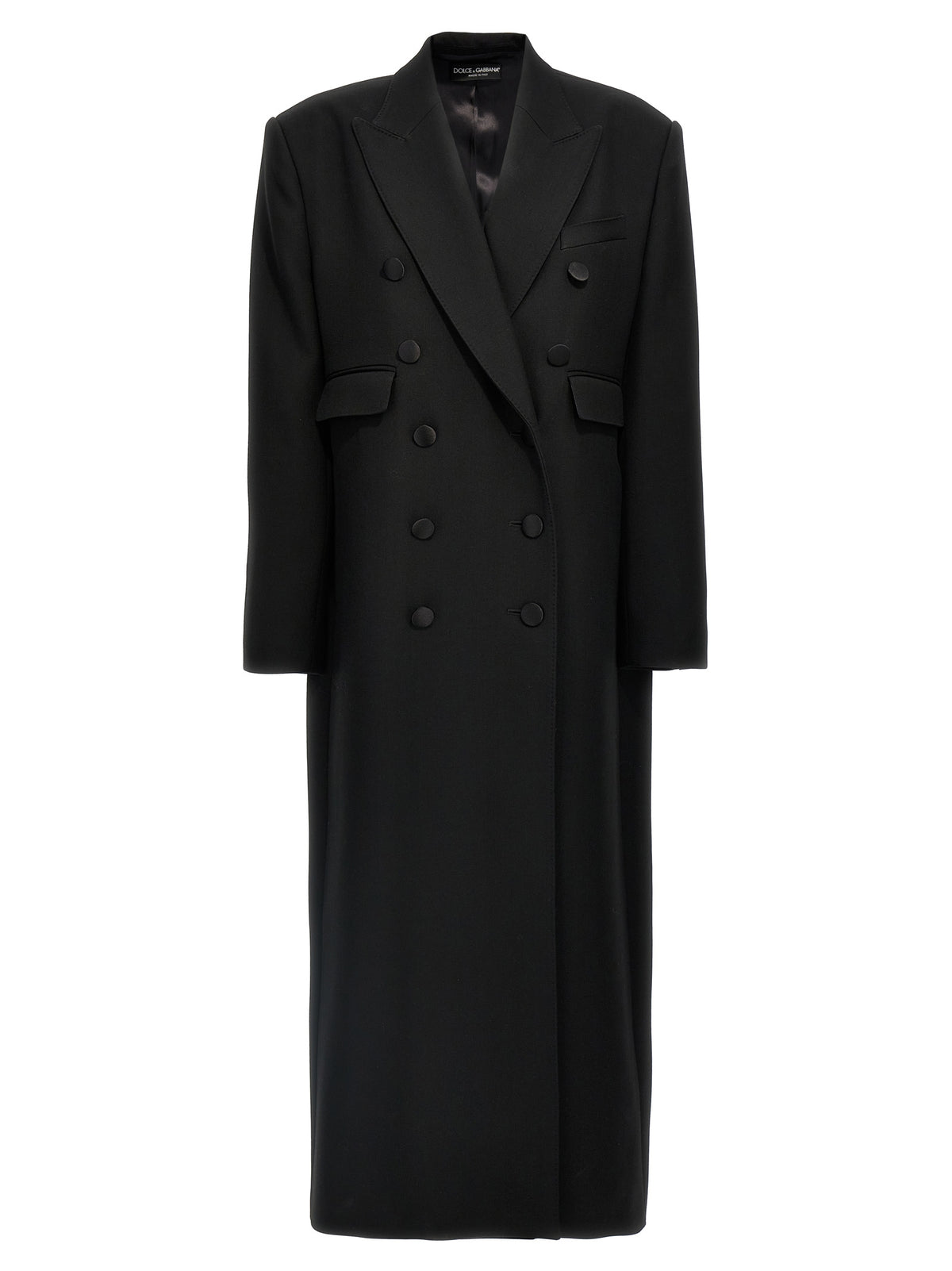 Dolce & Gabbana Women Long Tuxedo Coat