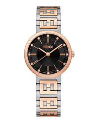 Fendi Fendi Womens  Rose Gold 29mm Bracelet Fashion Watch
