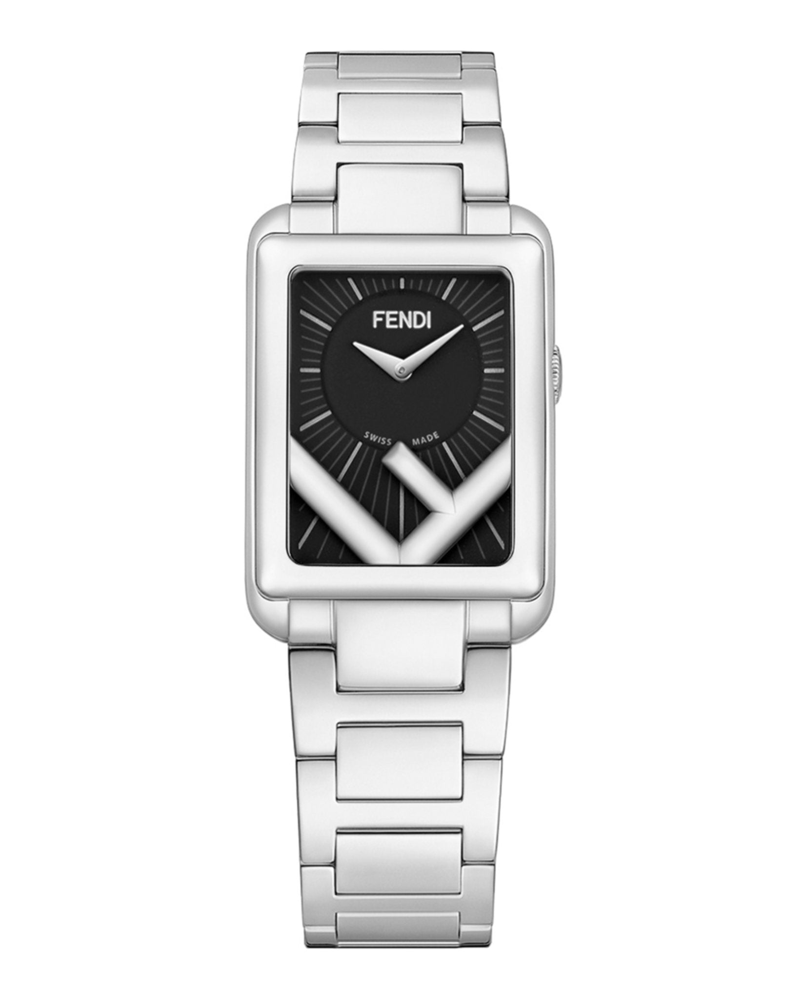 Fendi Fendi Womens  Stainless Steel 22.5mm Bracelet Fashion Watch