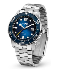 Fendi Fendi Mens  Stainless Steel 42mm Bracelet Fashion Watch