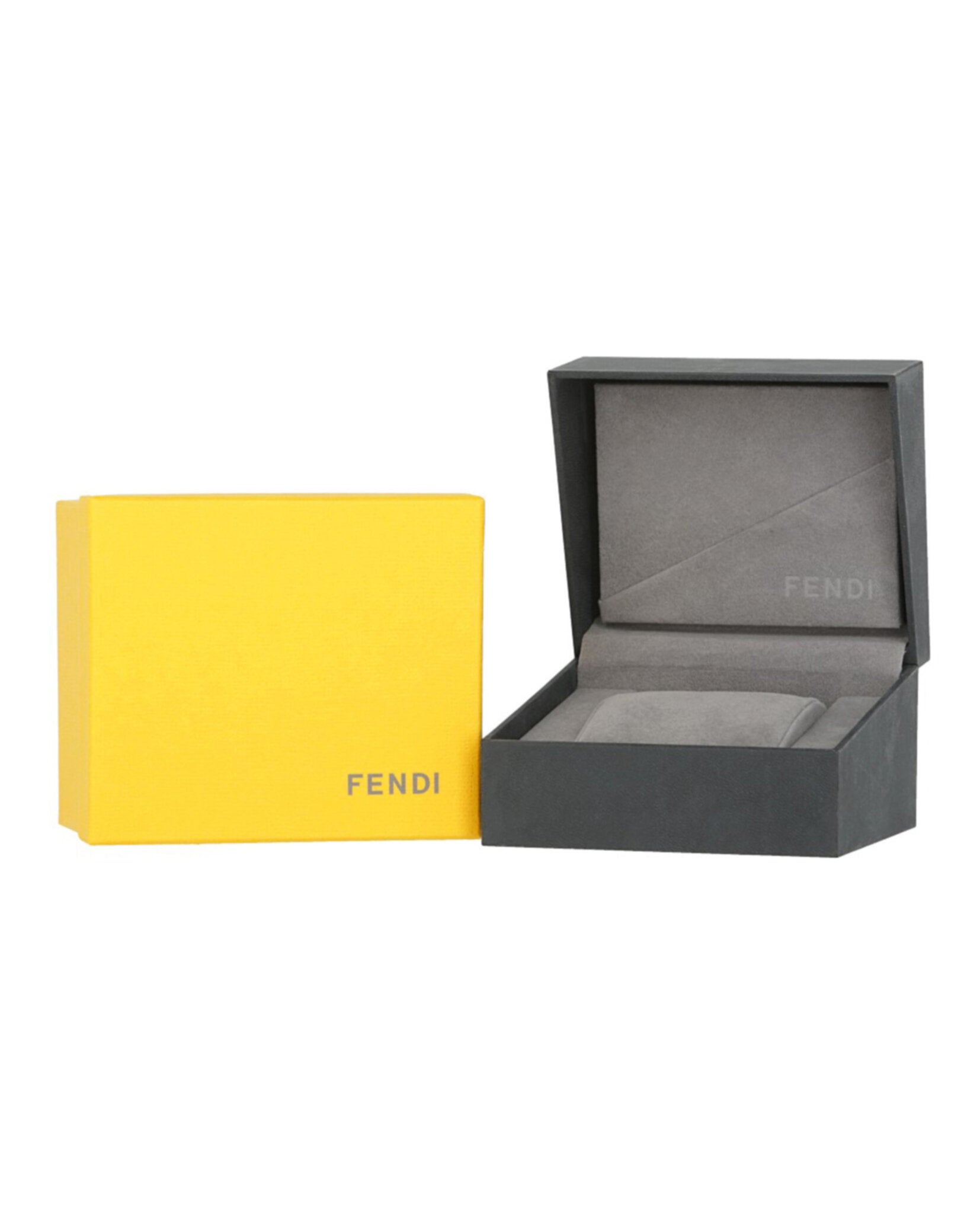 Fendi Womens Two Tone 38mm Strap Fashion Watch