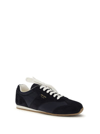 PRADA Prada Men Suede And Fabric Sneakers