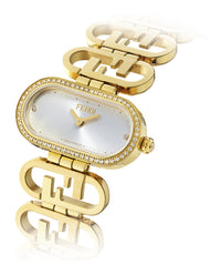 Fendi Fendi Womens  Gold 14.8mm Bracelet Fashion Watch