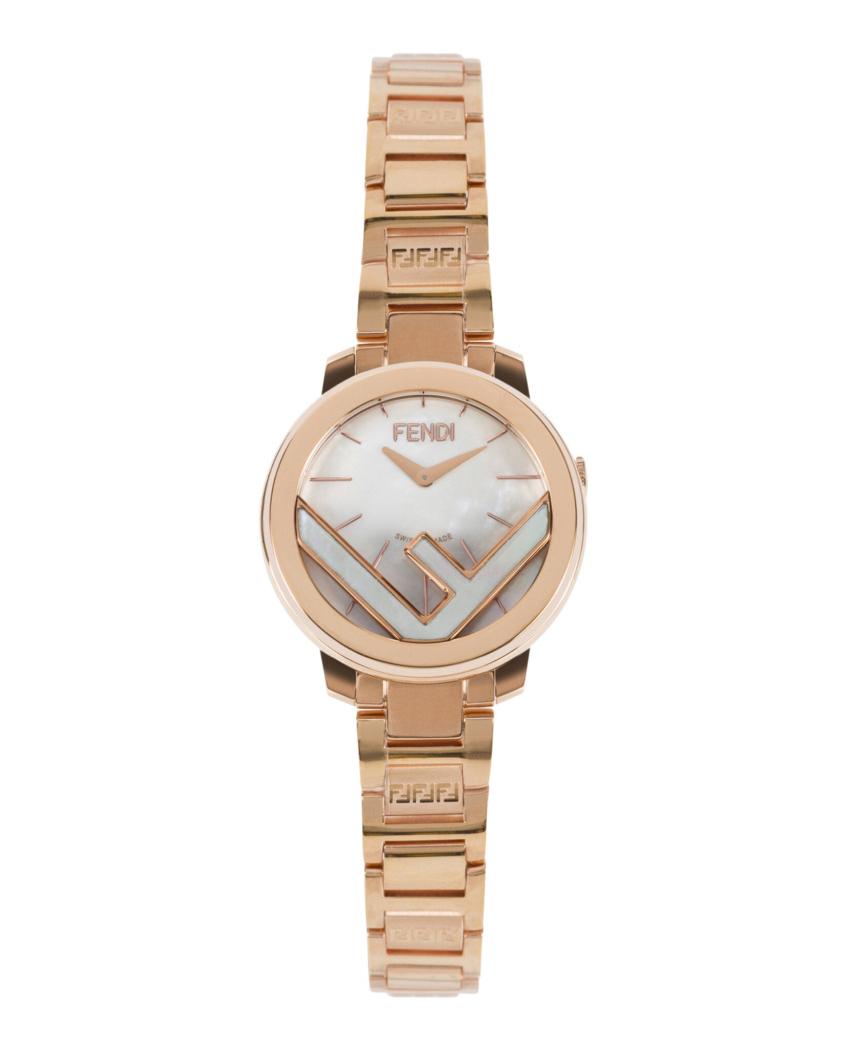 Fendi Fendi Womens  Gold 28mm Bracelet Fashion Watch