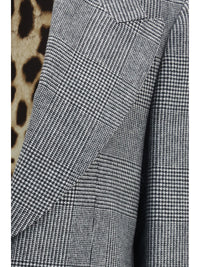 DOLCE & GABBANA Dolce & Gabbana Women Prince Of Wales Single Breasted Blazer