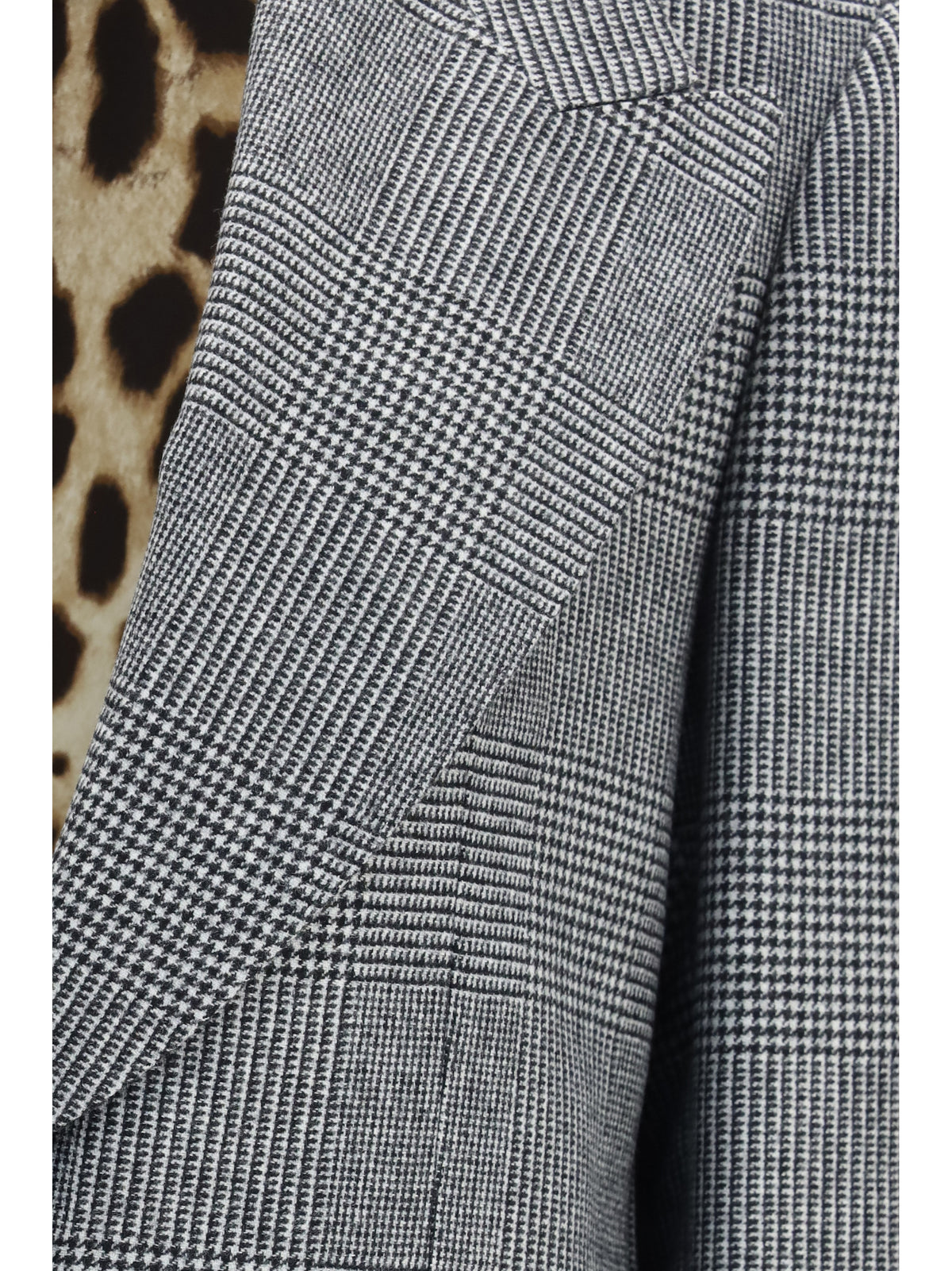 DOLCE & GABBANA Dolce & Gabbana Women Prince Of Wales Single Breasted Blazer