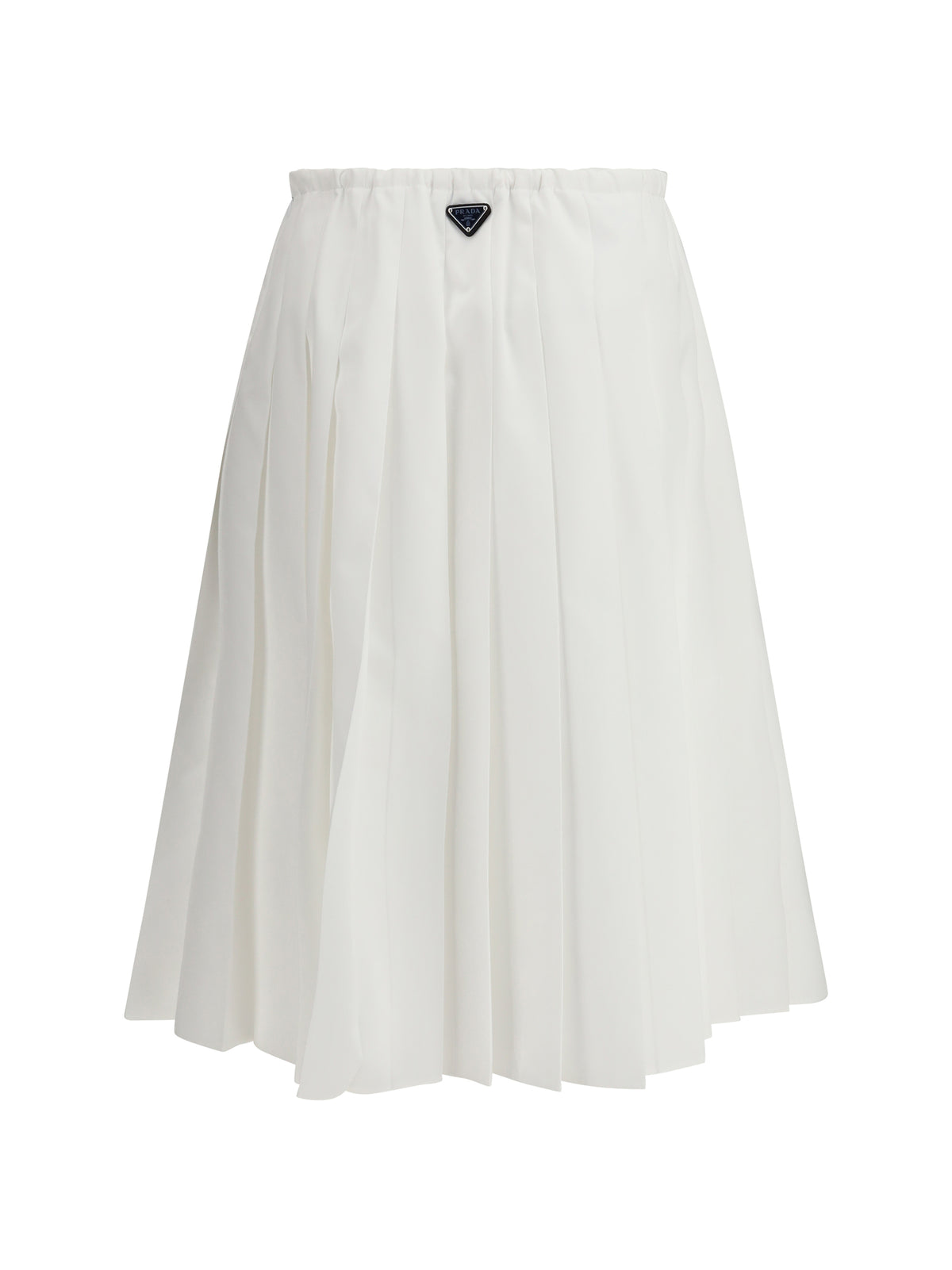 Prada Women Pleated Jersey Skirt
