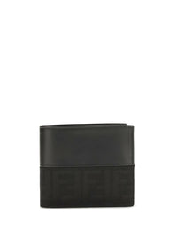 FENDI Fendi Men Ff Jacquard Bifold Wallet