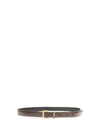 SAINT LAURENT Saint Laurent Women Cassandre Slim Belt