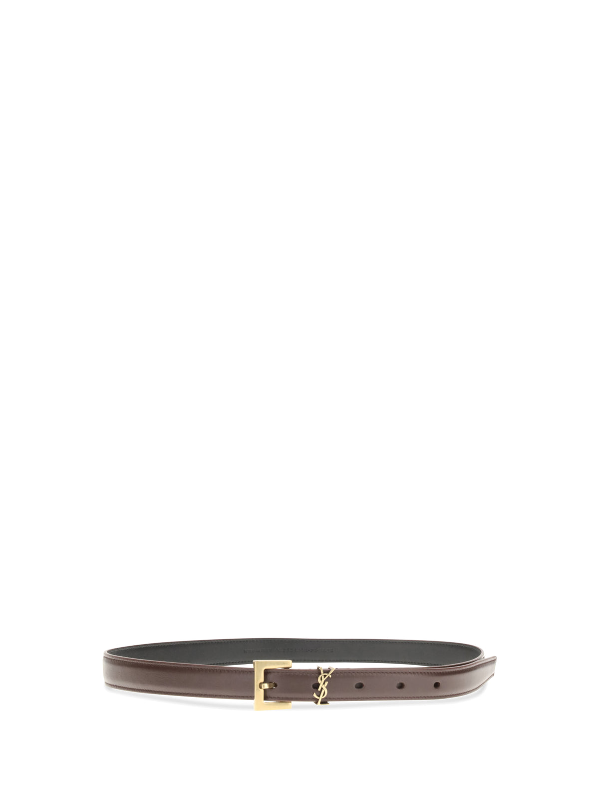 SAINT LAURENT Saint Laurent Women Cassandre Slim Belt