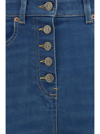 VALENTINO Valentino Women Fitted Jeans With Lace Details