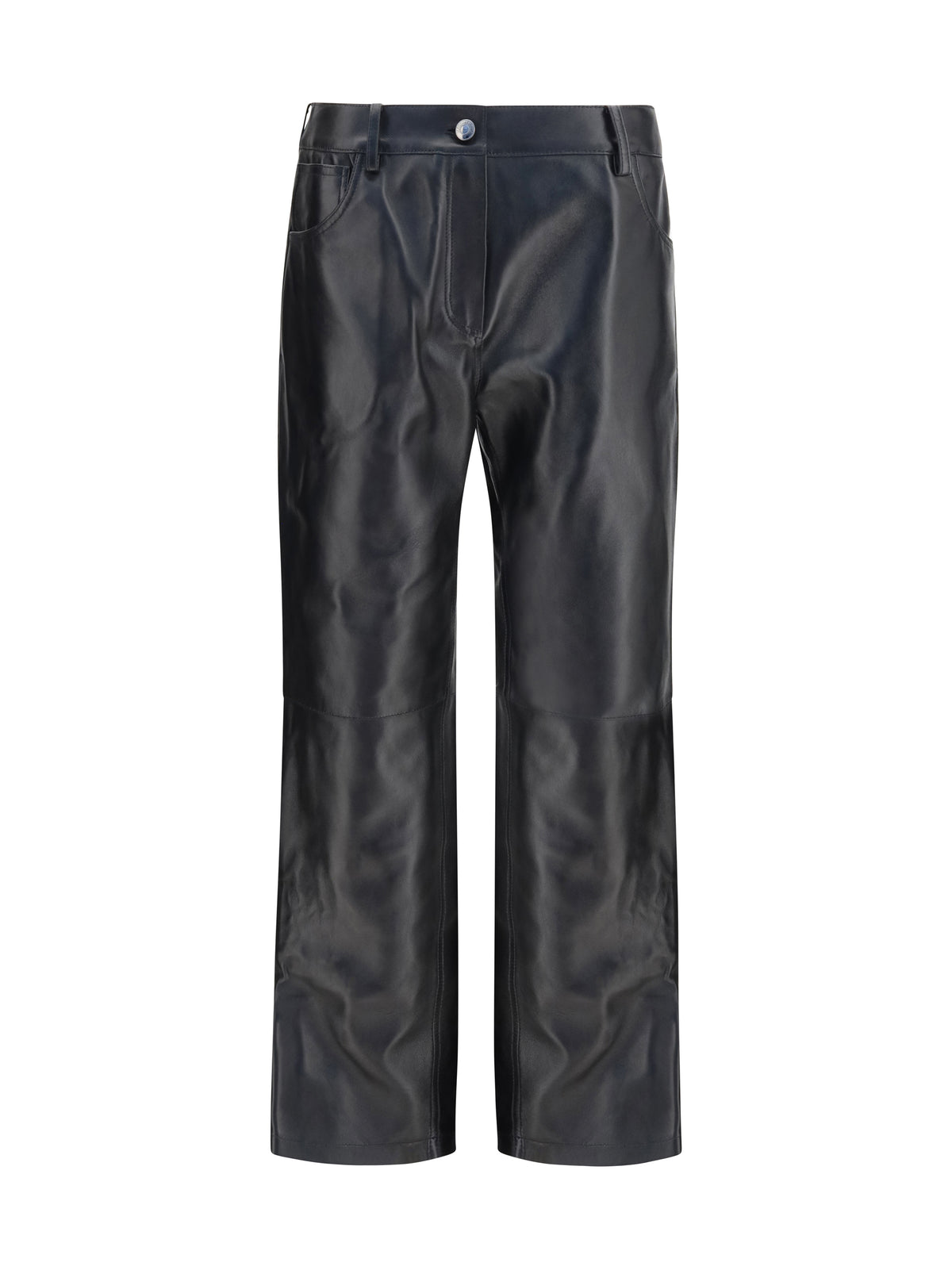 MAGDA BUTRYM Magda Butrym Women Straight-Leg Leather Pants