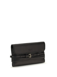 MOSCHINO Moschino Women Leather Wallet With Buckle Detail
