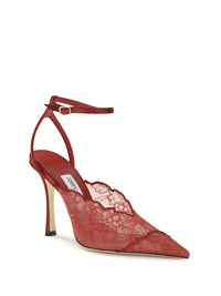 JIMMY CHOO Jimmy Choo Women Faiz Metallic Lace Pumps