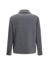 Valentino Men Wool And Cashmere Jacket