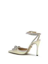 MACH & MACH Mach & Mach Women Satin Pumps