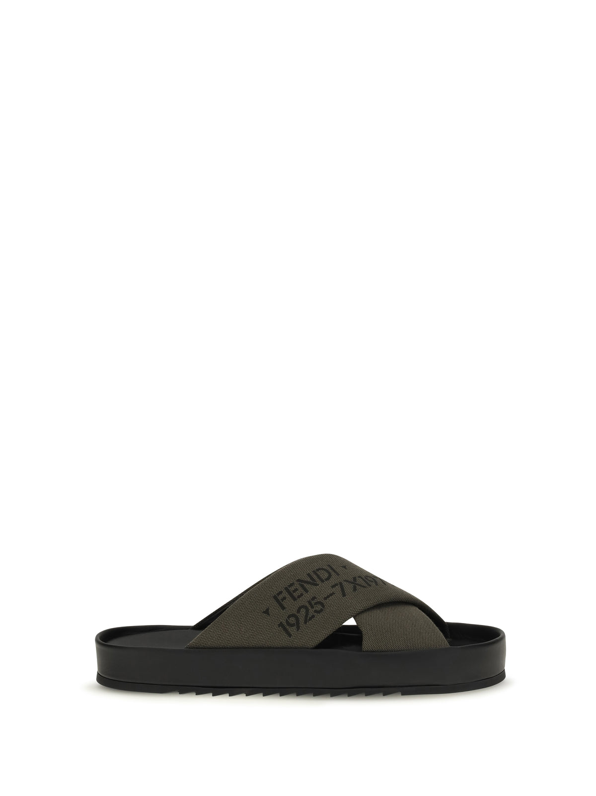 FENDI Fendi Men Double Slide Sandals
