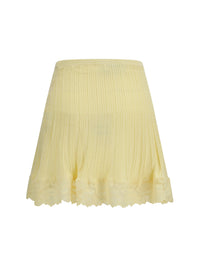 SELF-PORTRAIT Self-Portrait Women Pointelle Knit Mini Skirt
