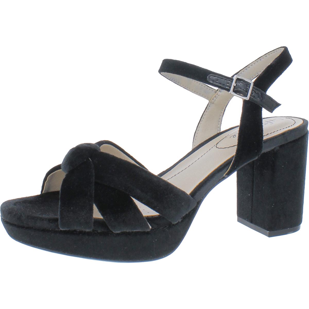 Lucky Womens Knot-Front Slingback Sandals