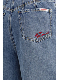SELF-PORTRAIT Self-Portrait Women Barrel Leg Jeans