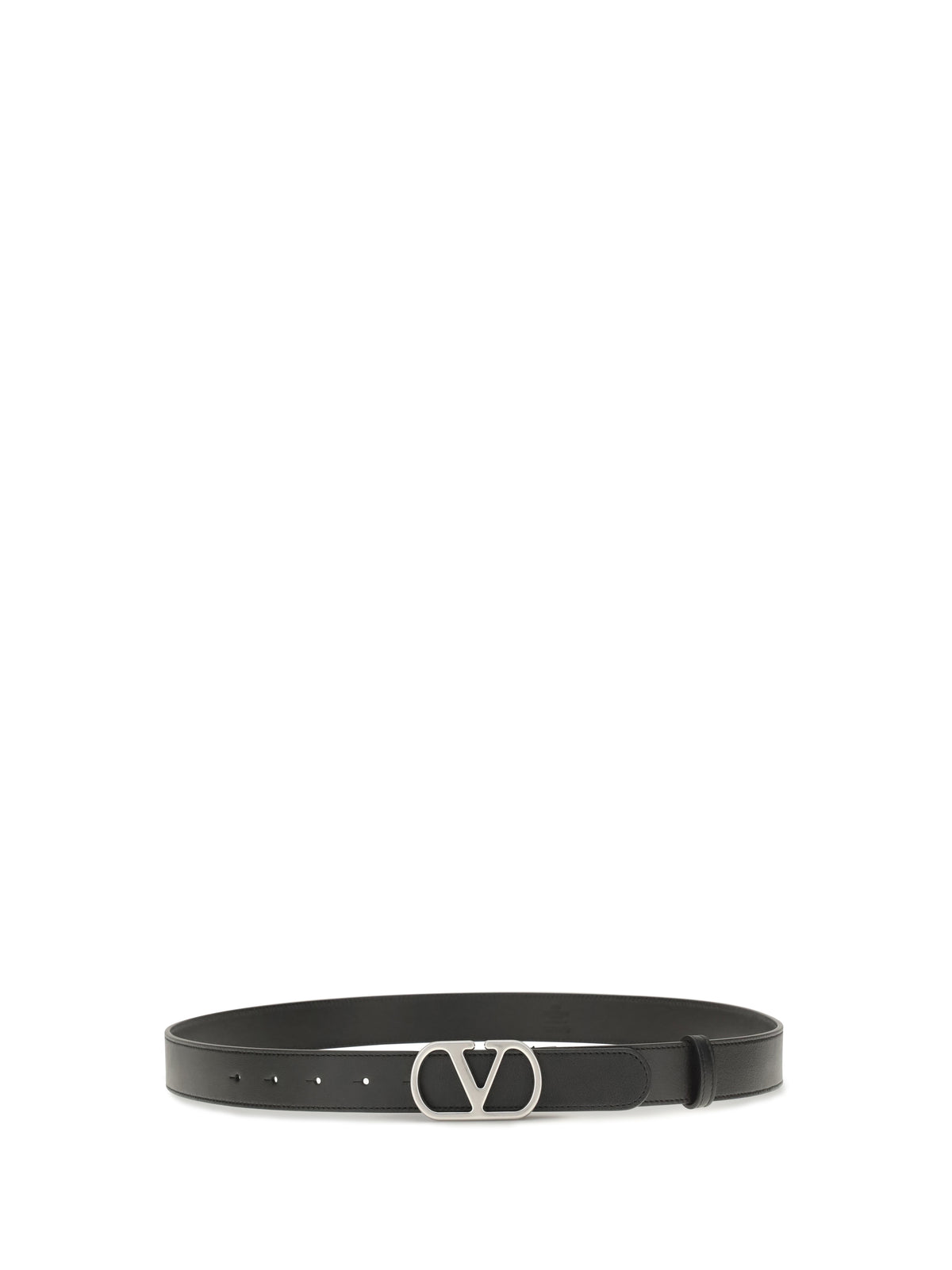 VALENTINO GARAVANI Valentino Garavani Men Vlogo Signature Leather Belt