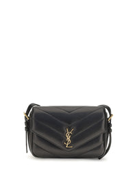 SAINT LAURENT Saint Laurent Women Loulou Cassandre Toy Lambskin Shoulder Bag