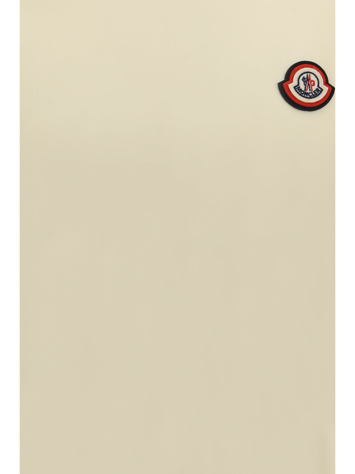 Moncler Men Cotton Jersey T-Shirt With Logo