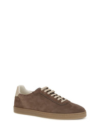 Brunello Cucinelli Men Suede Sneakers