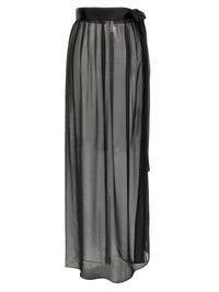 Dolce & Gabbana Women Chiffon Long Skirt
