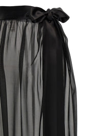 Dolce & Gabbana Women Chiffon Long Skirt