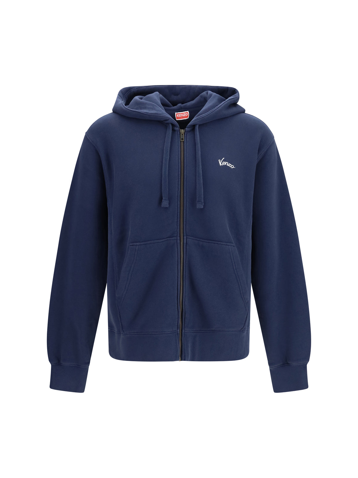 KENZO Kenzo Men Kenzo Eiffel Tower Design Cotton Hoodie