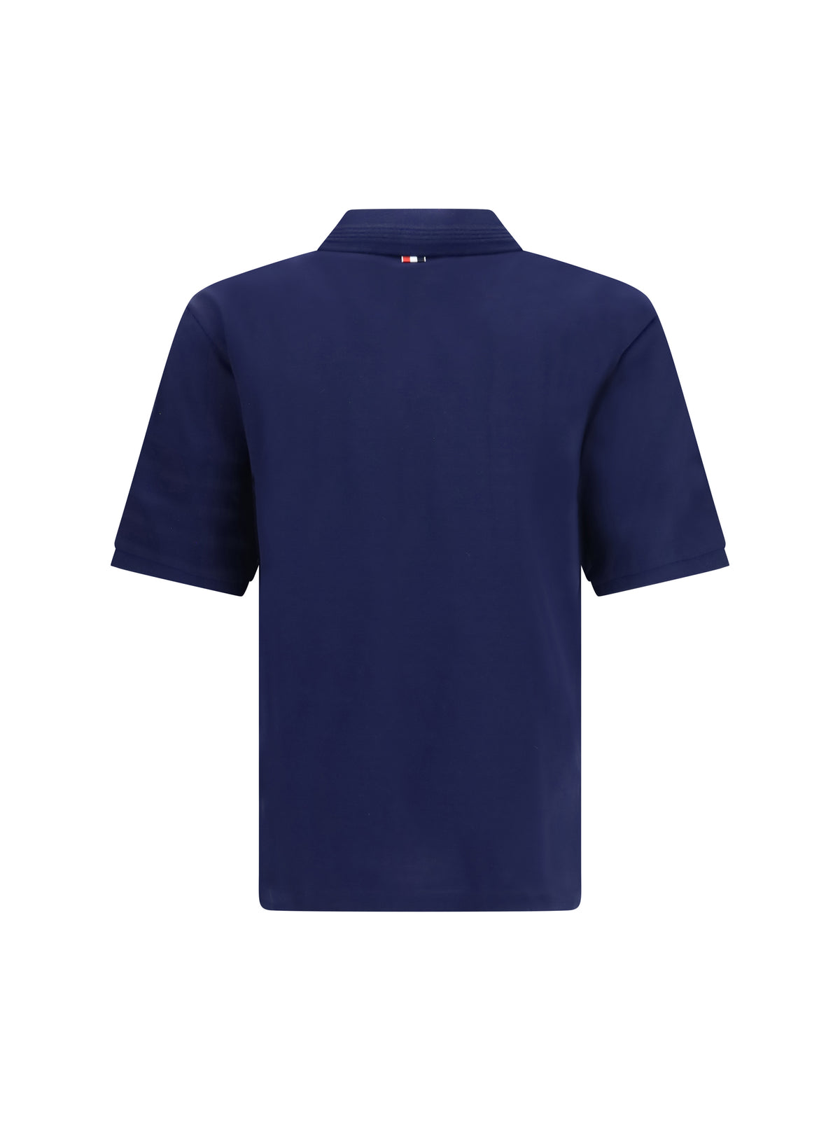 Thom Browne Men 4-Bar Cotton Jersey Polo