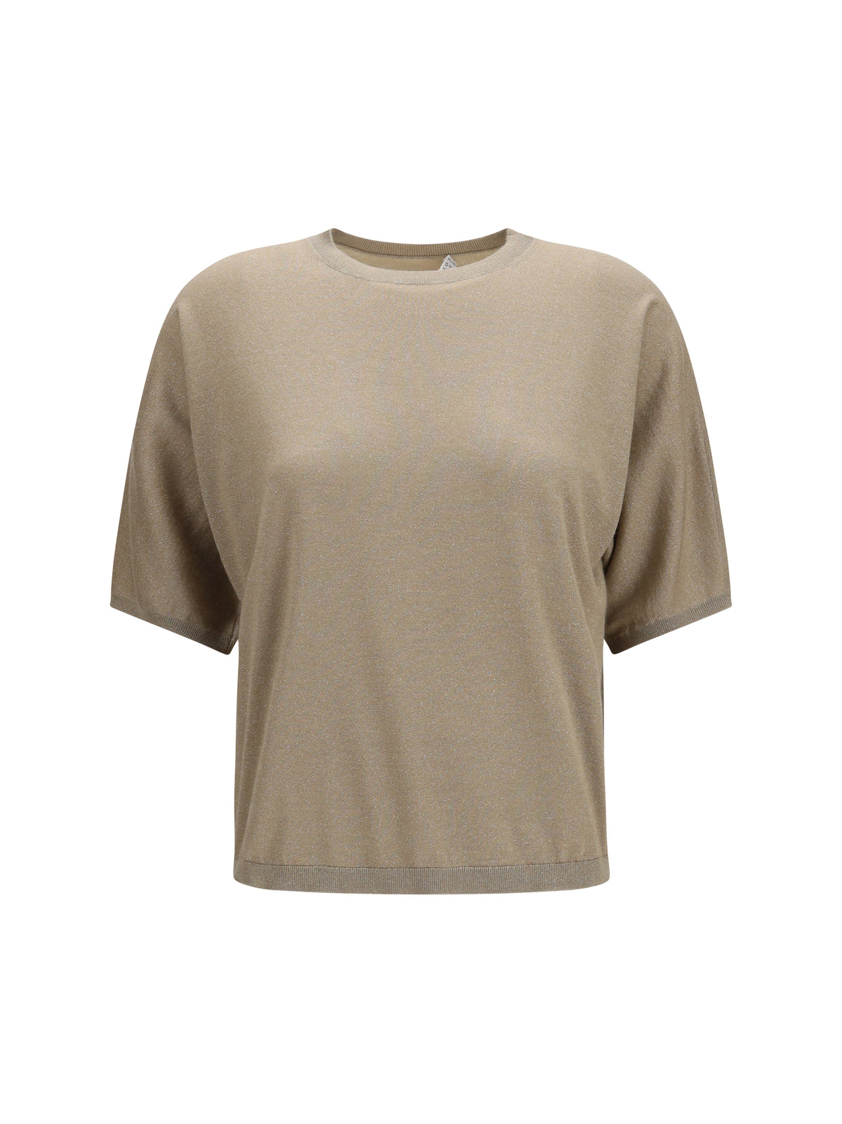 BRUNELLO CUCINELLI Brunello Cucinelli Women Short-Sleeve Cashmere And Silk Sweater