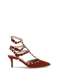VALENTINO GARAVANI Valentino Garavani Women Rockstud Suede Pumps