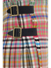Vivienne Westwood Women Heather Check Mini Kilt