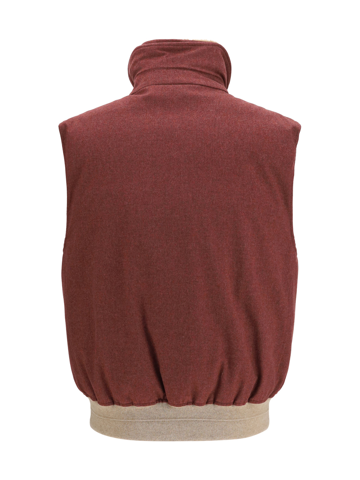 Brunello Cucinelli Men Wool Padded Vest