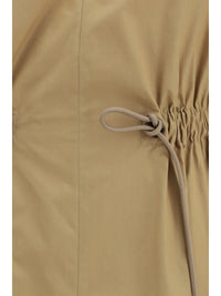 Max Mara Women Pedaggi Midi Dress In Cotton Poplin