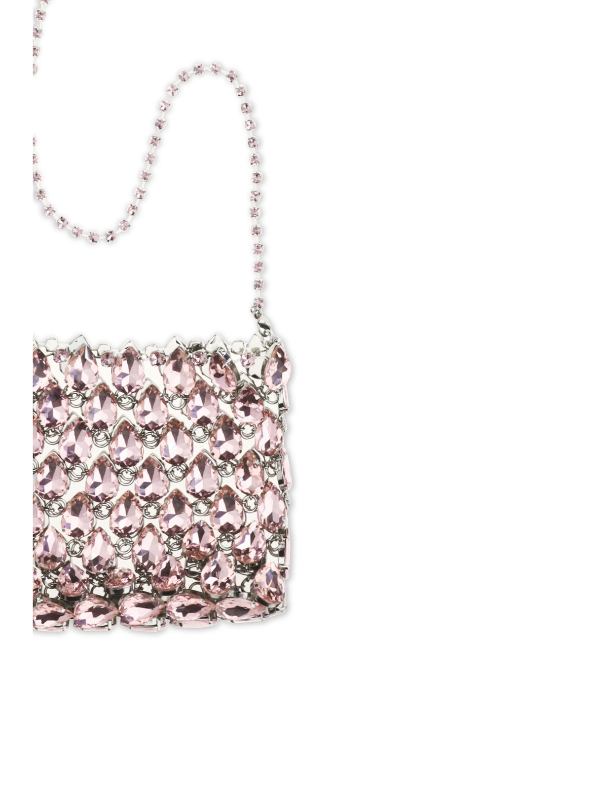 Self-Portrait Women Crystal Mesh Pouch