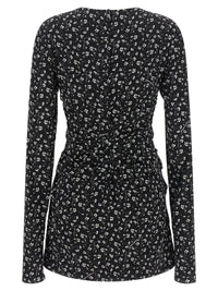 Dolce & Gabbana Women Black Flower Dress