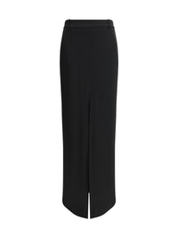 Tom Ford Women Tailored Crepe Envers Satin Skirt