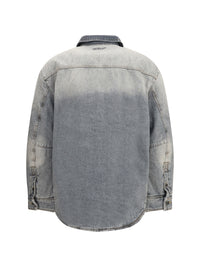 Off-White Men Oversized Workwear Denim Shirt