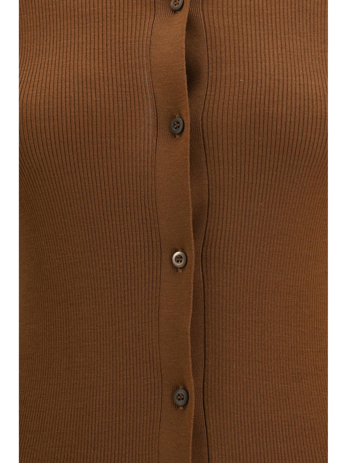 Prada Women Ribbed Wool Cardigan
