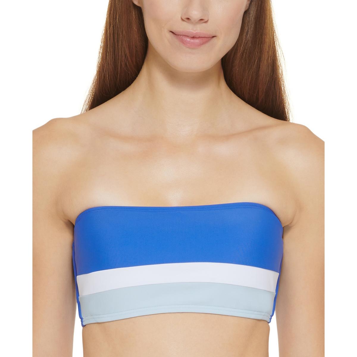Womens Colorblock Adjustable Bikini Swim top