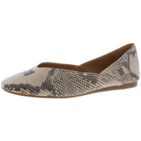 Lucky Brand Womens Alba Slip On Ballet Flats Chinchilla